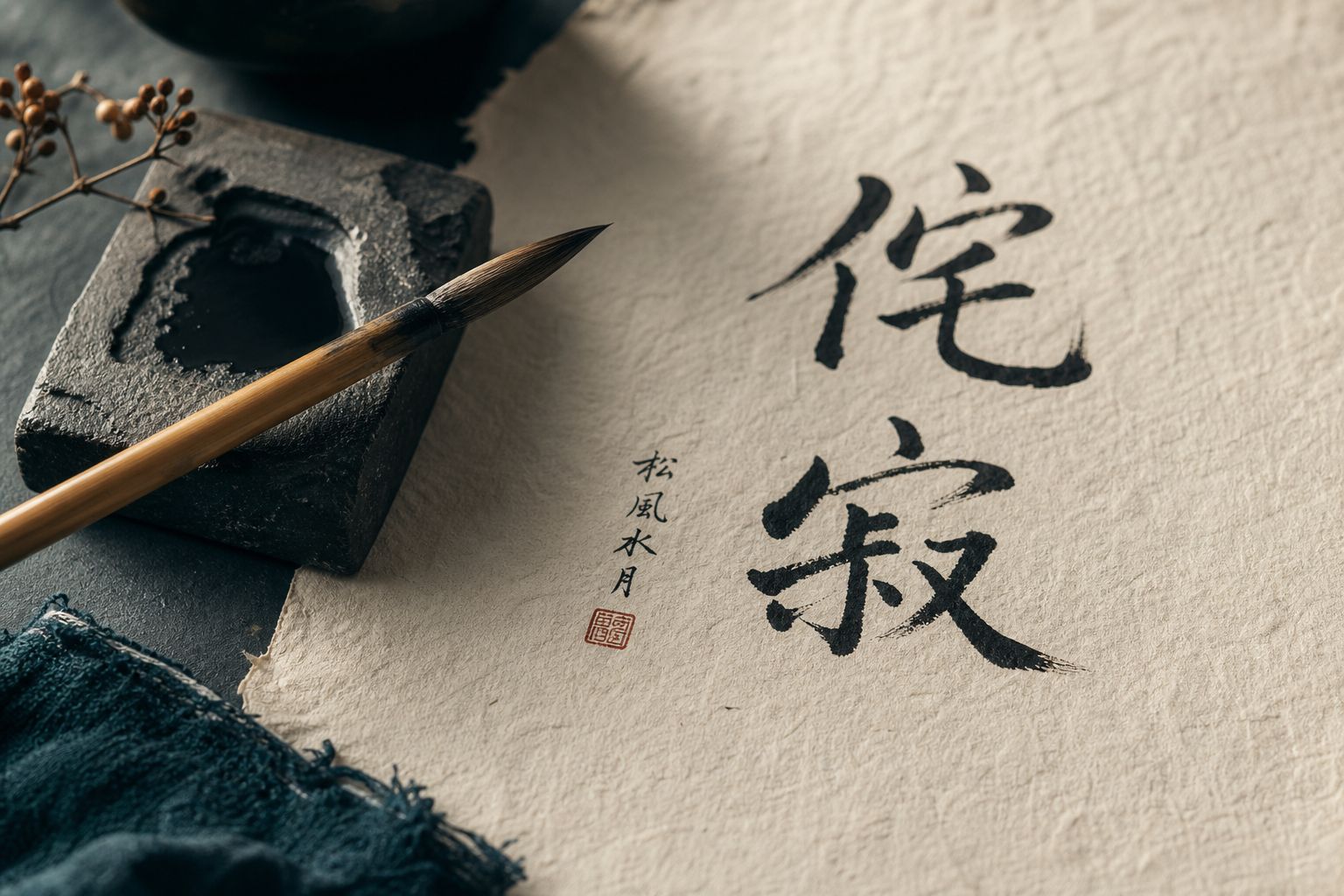 calligraphie japonaise pinceau — illustration article tonegawa.fr