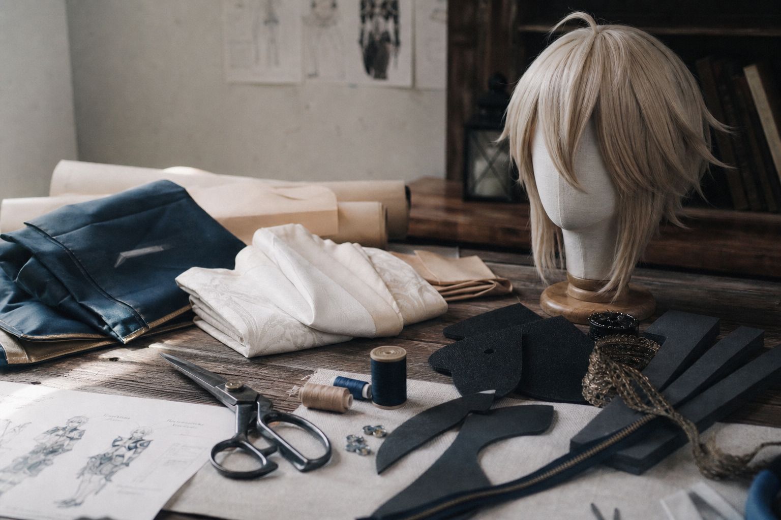 cosplay materiel etapes — illustration article tonegawa.fr