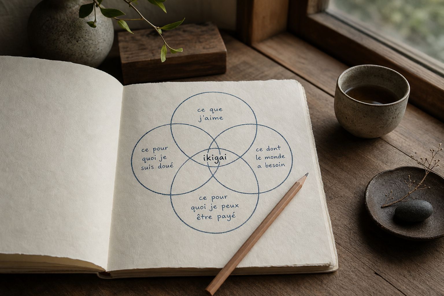 ikigai principe methode — illustration article tonegawa.fr