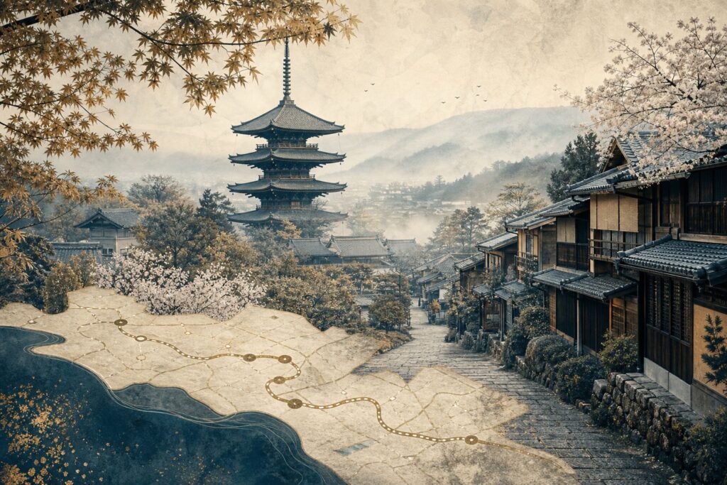 kyoto temples quartiers — image featured tonegawa.fr