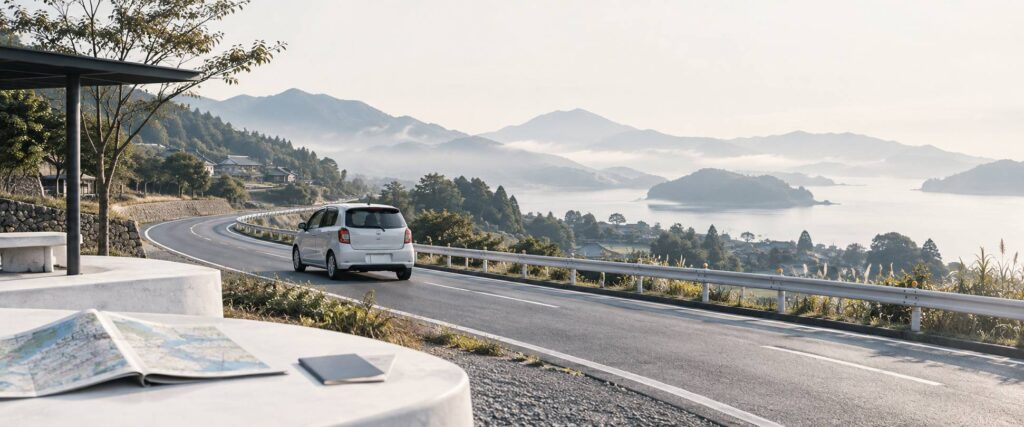 Illustration éditoriale du sujet : Conduire au japon : guide pratique pour les automobilistes étrangers