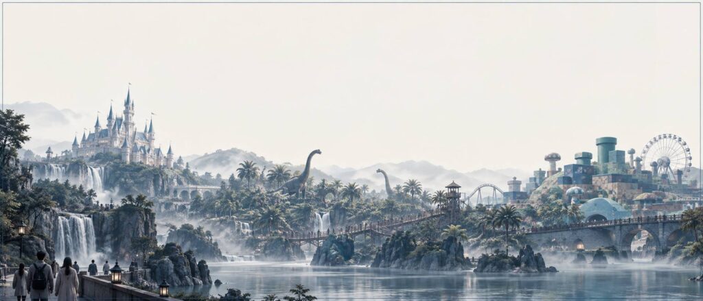 Illustration éditoriale du sujet : Découvrez les attractions incontournables d'universal studios japan en 2026